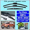 Front Rear Wiper Blades Set for Chery Tiggo 2 2016 - 2023 Tiggo 3x MVM X22 DR3 Windshield Windscreen Window Rain Brushes 1