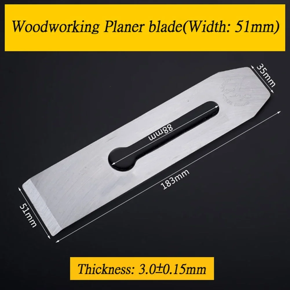 Hand Planer Cutter Saw Blades For Woodworking Manganese Steel Edge Trimming 44mm 51mm woodworking hand tools wood trimming tool