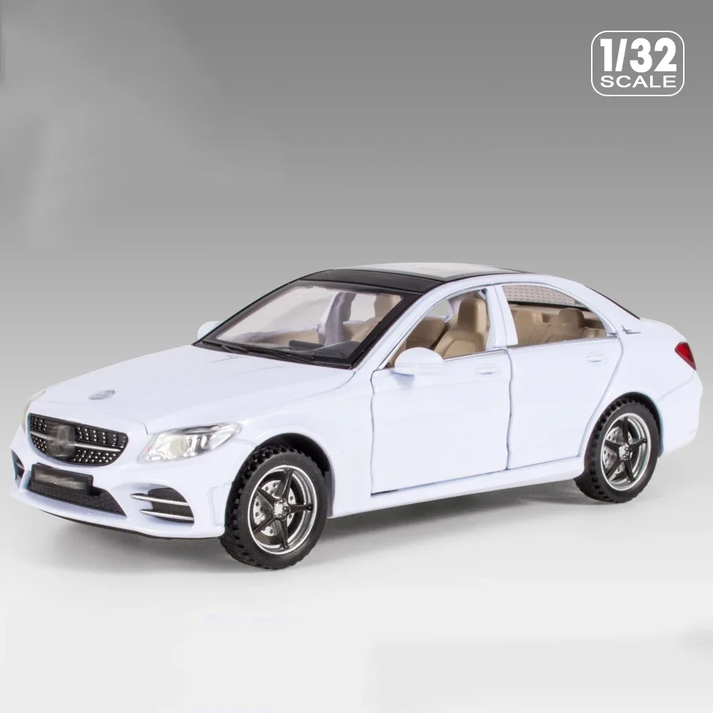 1:32 Metal Car C260 L Diecasts & Toy Vehicles Car Boys Toys Gifts For Children  Alloy Car Collection Model Simulation 4