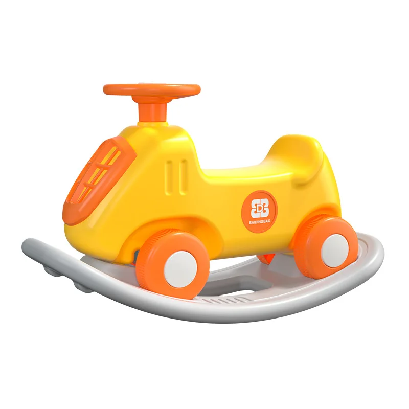 Children's Rocking Horse Baby Yo-yo Car 2-in-1 Multi-functional One Year Old Gift Baby Rocking Chair