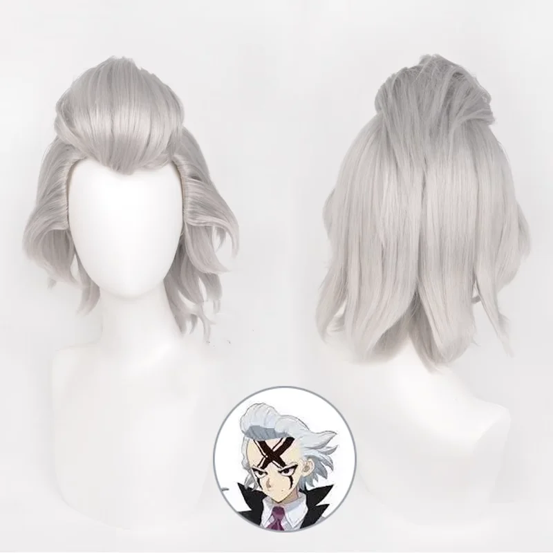KIYO-KIYO Xeno from Anime Dr.STONE Xeno Cosplay costume wig man
