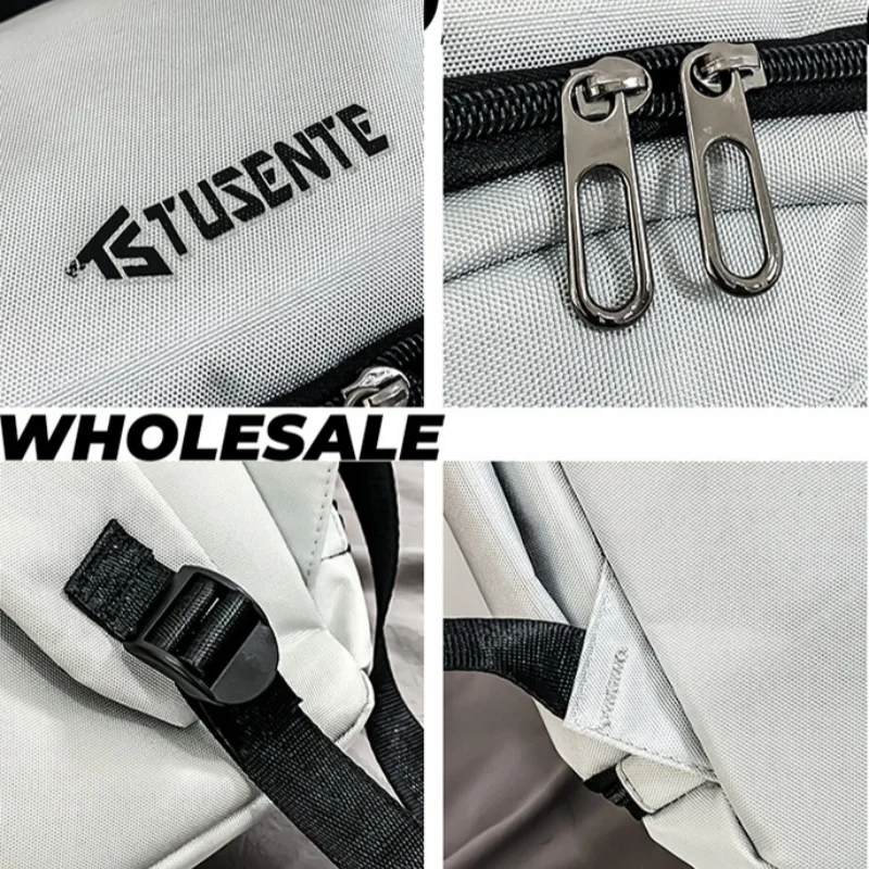 Large Basketball Training Backpack Outdoor Sports Bag With Basketball Pocket Multifunctional Travel Bag with Shoe Compartment