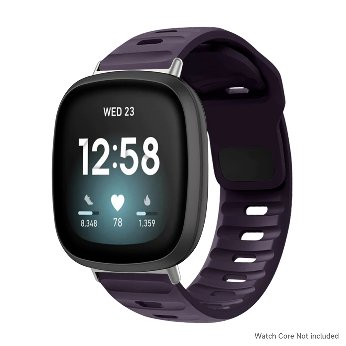 Versatile Sport Silicone Wristband Strap in Vibrant Colors