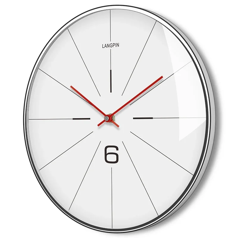 Large Wall Clock Office Metal Clocks