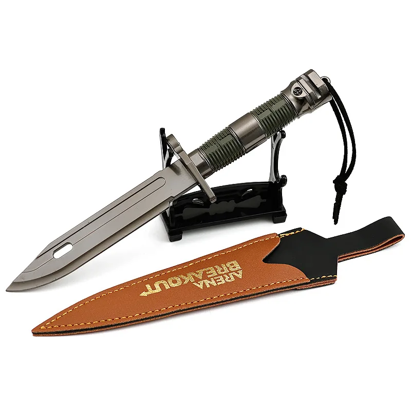 25cmナイフスキン アリーナブレイクアウト ミニ武器 キーホルダー アクセサリ 25cmナイフスキン アリーナブレイクアウト ミニ武器