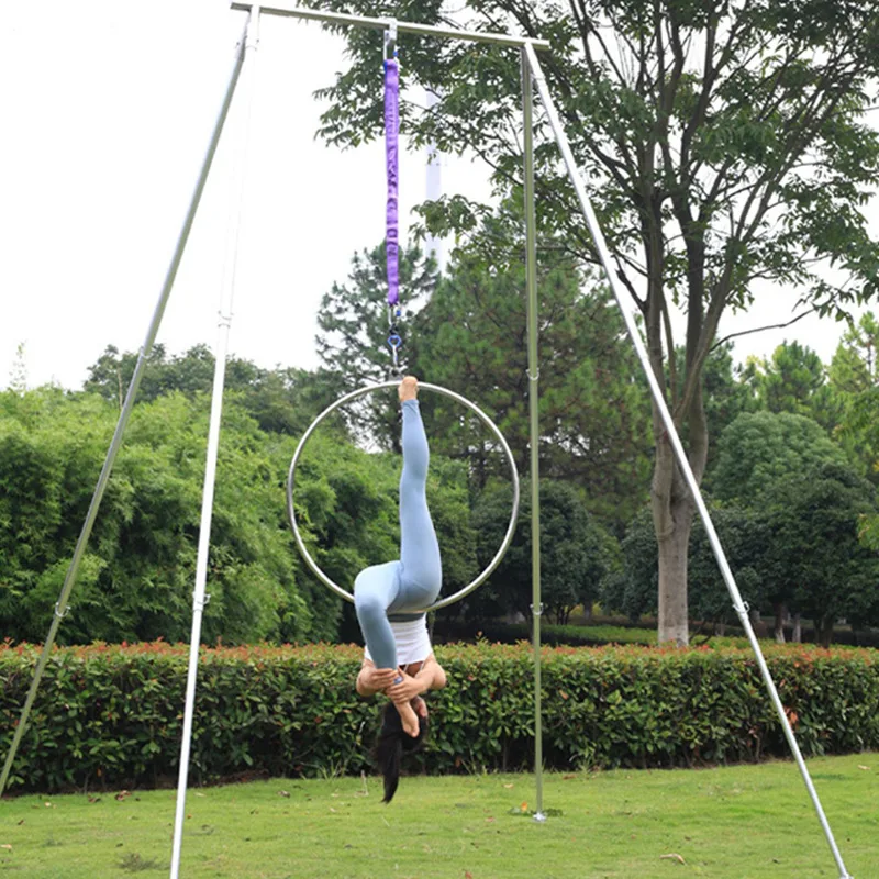 Aerial Yoga Single Ear Ring Dance Gymnastics Acrobatics Bar Fitness Rotating Ring Fitness Equipment