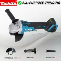 Makita DGA504 18V 6.0Ah 125mm Brushless Lithium Battery Angle Grinder Rechargeable Cutting Machine Multi-functional All-in-one B
