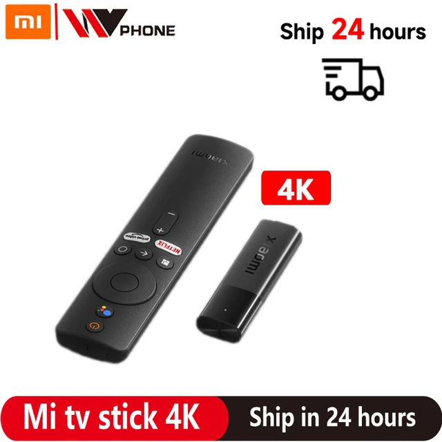 Xiaomi Mi TV Stick 4K Android TV 11 Smart Box WiFi Streaming