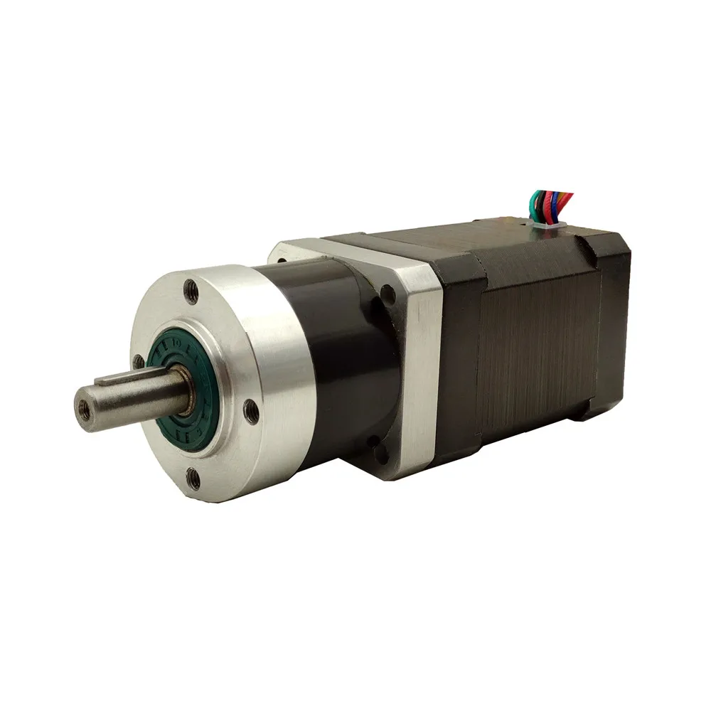 Bldc Motor 24v Relação Planetária Caixa de Engrenagens 4:1 5:1 10:1 16:1 20:1 25:1 40:1 50:1 100:1 Brushless dc Motor Fase Nema17 52w 42 mm