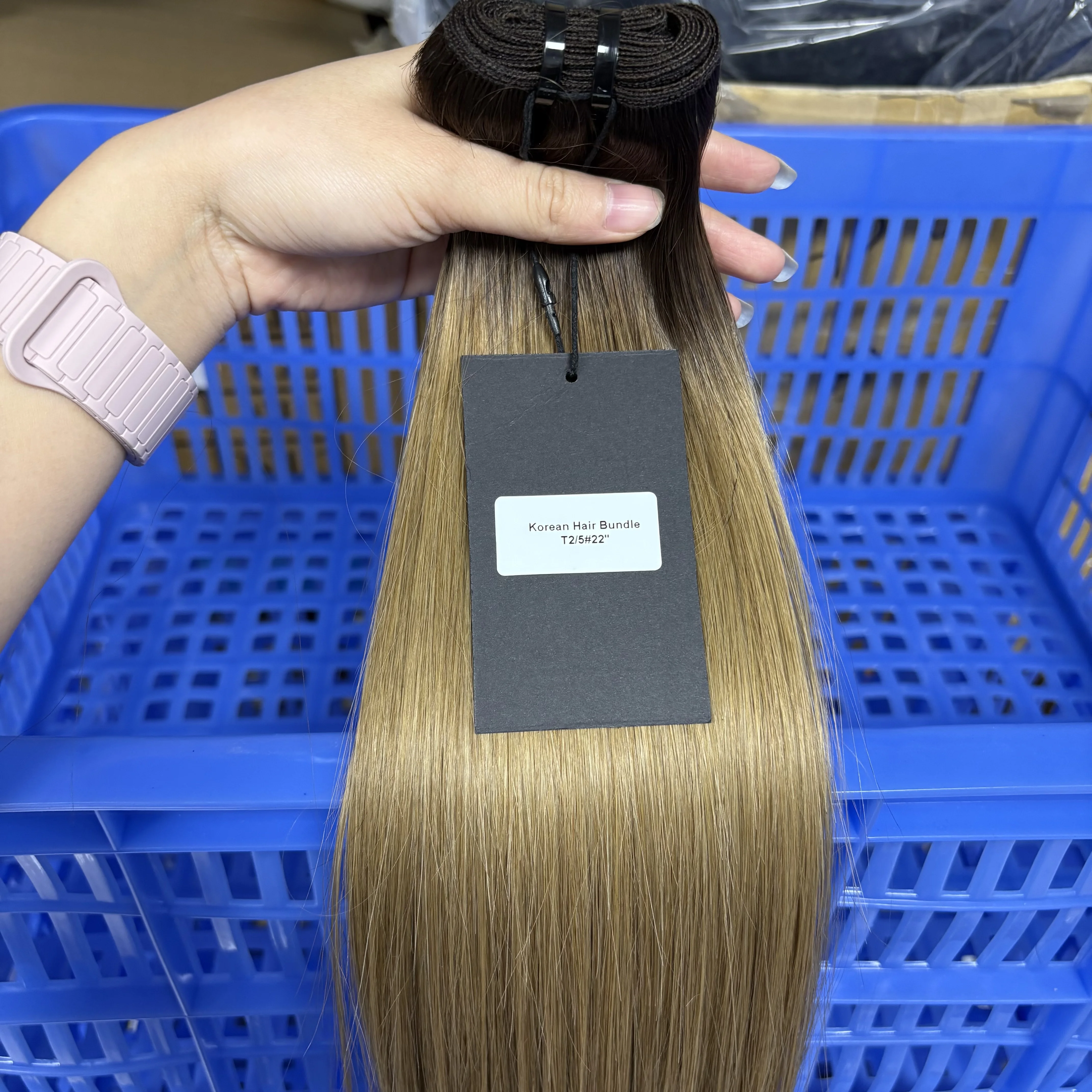 100g/Bundle Straight Human Hair Bundles 15A 100% Raw Vietnamese Human Hair Weft Unprocessed Hair Extensions for Women