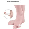 2pcs Silicone Toe Separator Finger Feet Care Protector Gel Toe Orthopedic Bunion Hallux Valgus Corrector Pedicure Spacer Yoga 5