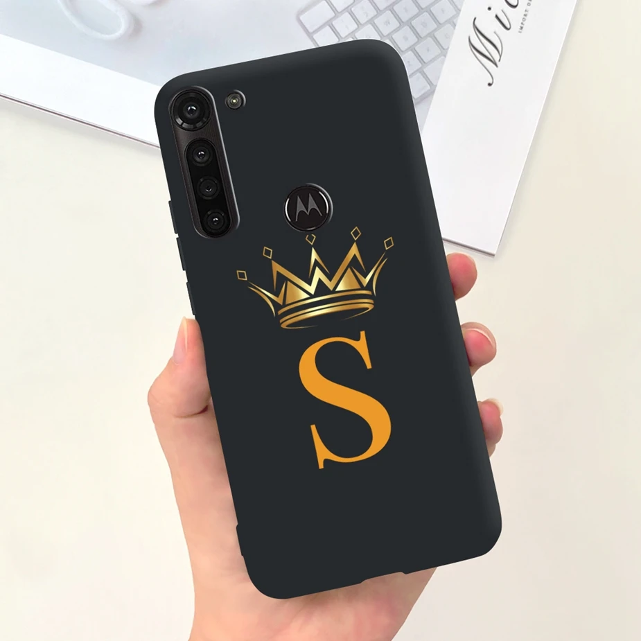 Stylish Art Painted Letters Phone Case - Soft s Coque