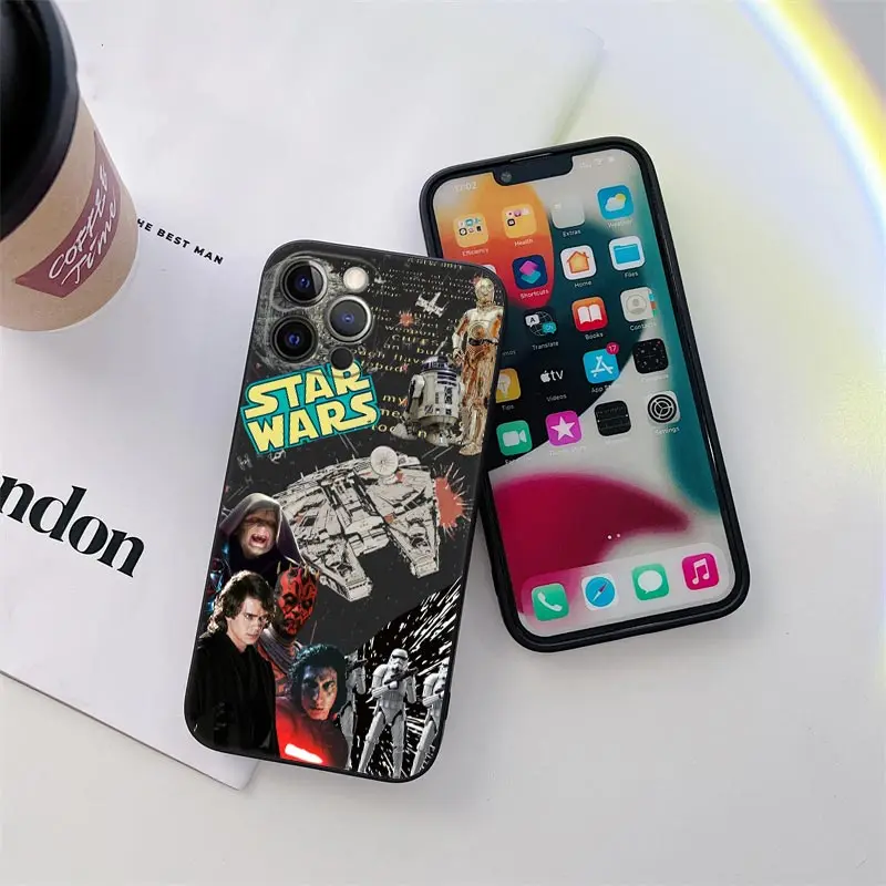 S-Starwars Kyloren Hansolo Themed Phone Case Cover - Sleek Design and Durable Protection