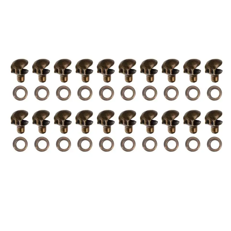 20 Pcs/Lot Shoe Lace Hooks Shoe Repair Accessory Boot Hooks Lace Fittings  With Rivets for