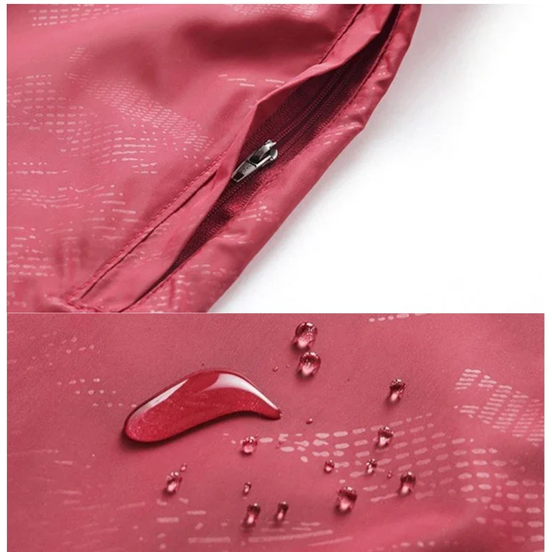Waterproof Jacket Men Women Quick Dry Fishing Cycling Hiking Jackets Waterproof Sun-Protective Outdoor Sports Coats Skin Windbreaker