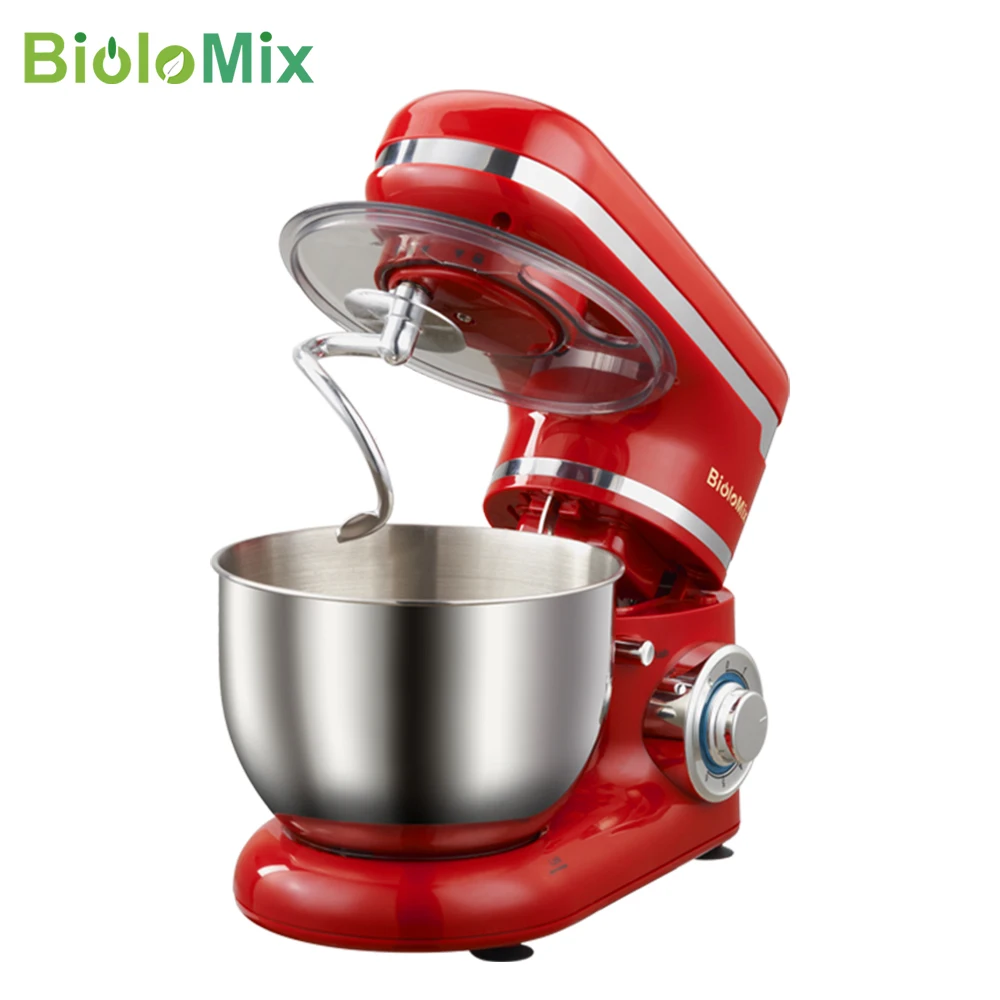 Biolomix-ステンレス鋼のミキサースタンド,6スピード,キッチンフード 