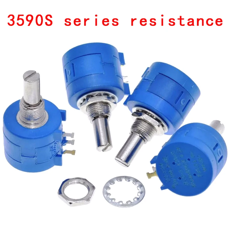 3590S series resistance 1K 2K 5K 10K 20K 50K 100K ohm Potentiometer Adjustable Resistor 3590 102 202 502 103 3590S 2 1PCS