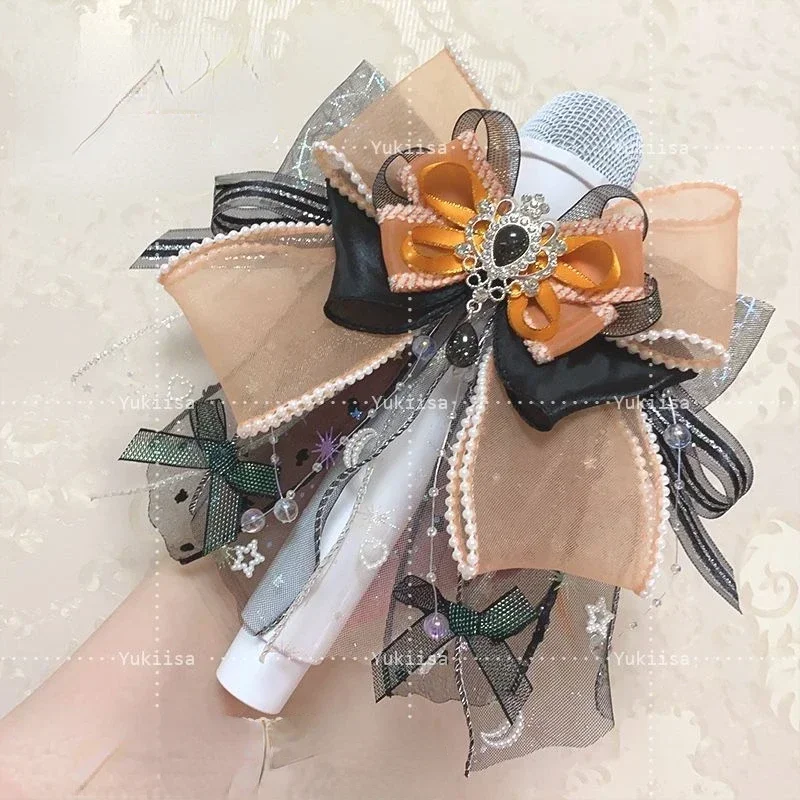 Women's Rhinestone Bow Tie Cosplay Shirt Collar Flowers Brooch Clip Headpiece Fashion Lolita Accessories Gifts for Women bow tie