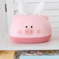 Card cute home living room tissue box simple creative desktop hygiene roll paper storage box waterproof paper box 1