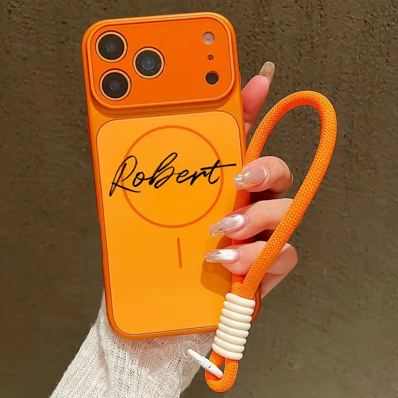 Personalized Custom Name Fashion PC Phone Case For iPhone 17