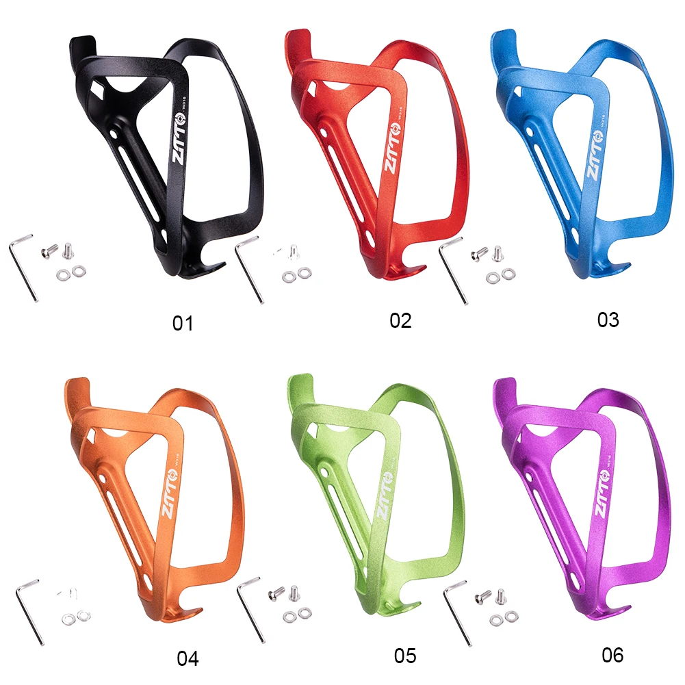 Bicycle Water Bottle Cage Bicycle Bottle Holder Water Bottle Holder ZTTO W316 MTB Aluminum Alloy Bicycle Water Bottle Cage Ultralight For Mountain Road Bike Cycling Bottle Holder Accessories