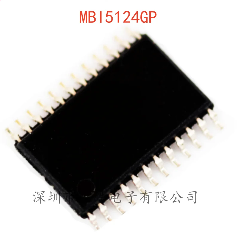 

(10PCS) NEW MBI5124GP MBI5124 5124GP LED Display Screen Driver Chip SSOP-24 MBI5124GP Integrated Circuit