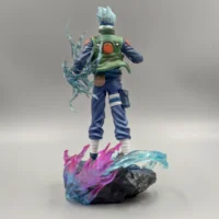 ⁦مجسم أنمي ناروتو هاتاكي كاكاشي النينجا 24 سم | Naruto Shippuden Hatake Kakashi Action Figure Anime Statue 24cm⁩ - الصورة ⁦6⁩