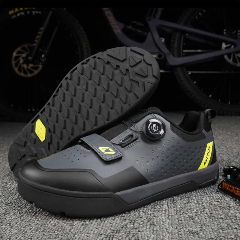 AVITUS Factory Zapatillas MTB Shoe Flat Pedal Rubber Sole for Enduro Free Ride DH Trail Riding Men Sneakers Bicyle Cycling Shoes cycling shoes