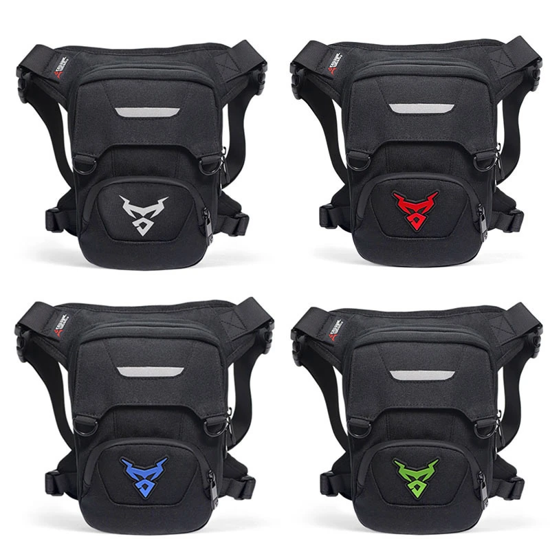 

Мотоциклетная поясная сумка для ног, водонепроницаемый поясной кошелек для мотоциклистов, для улицы, путешествий, яркая сумка для Кафе Racer