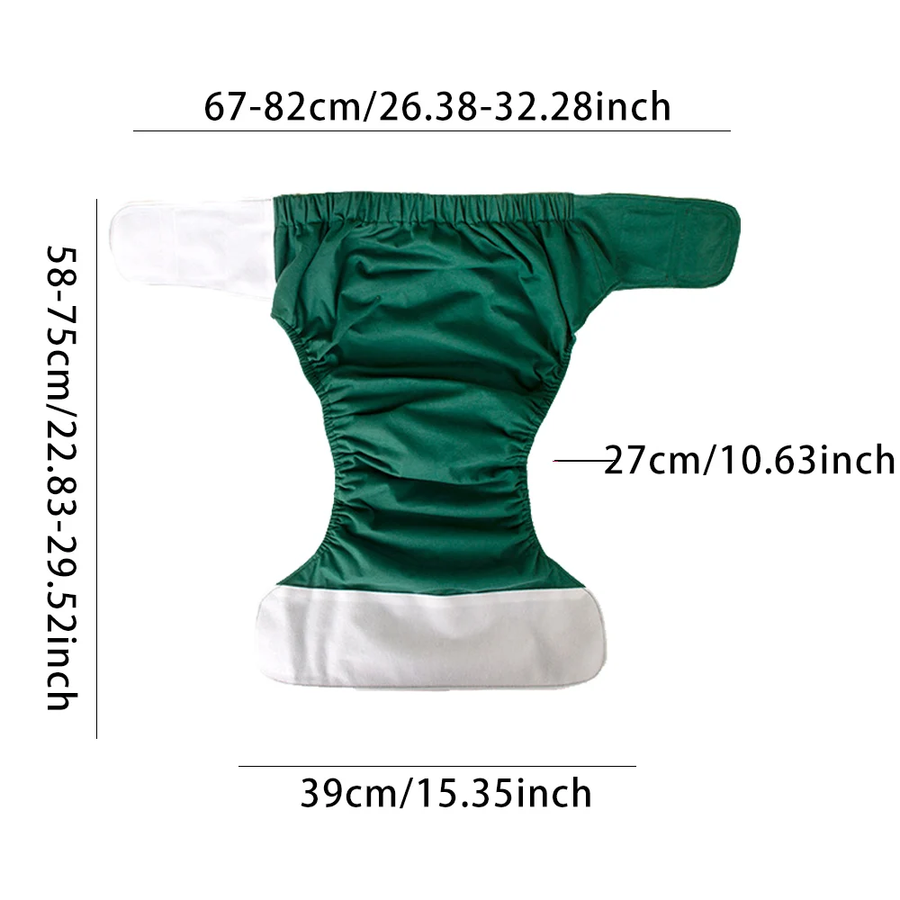 Cloth Diapers Waterproof Diapers Adult Suede Washable Incontinence Underwear