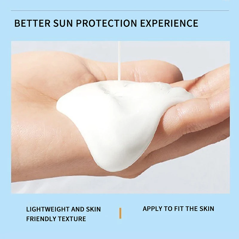 No makeup Isolation sunscreen Sunscreen lotion UV protection waterproof anti-sweat refreshing moisturizing students 2