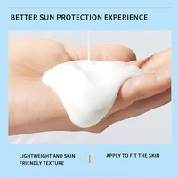 No makeup Isolation sunscreen Sunscreen lotion UV protection waterproof anti-sweat refreshing moisturizing students 2