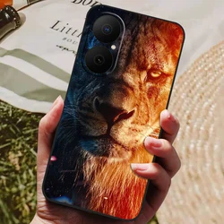 Custodia per telefono in silicone morbido con bumper shockproof Flower Astronaut