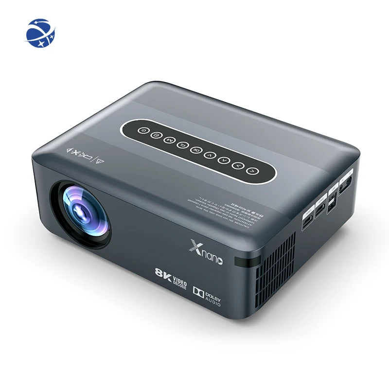 

YYHC Top Smart Projector Stand Ceiling and Desktop Mount Large Projection Screen Proyector for Education