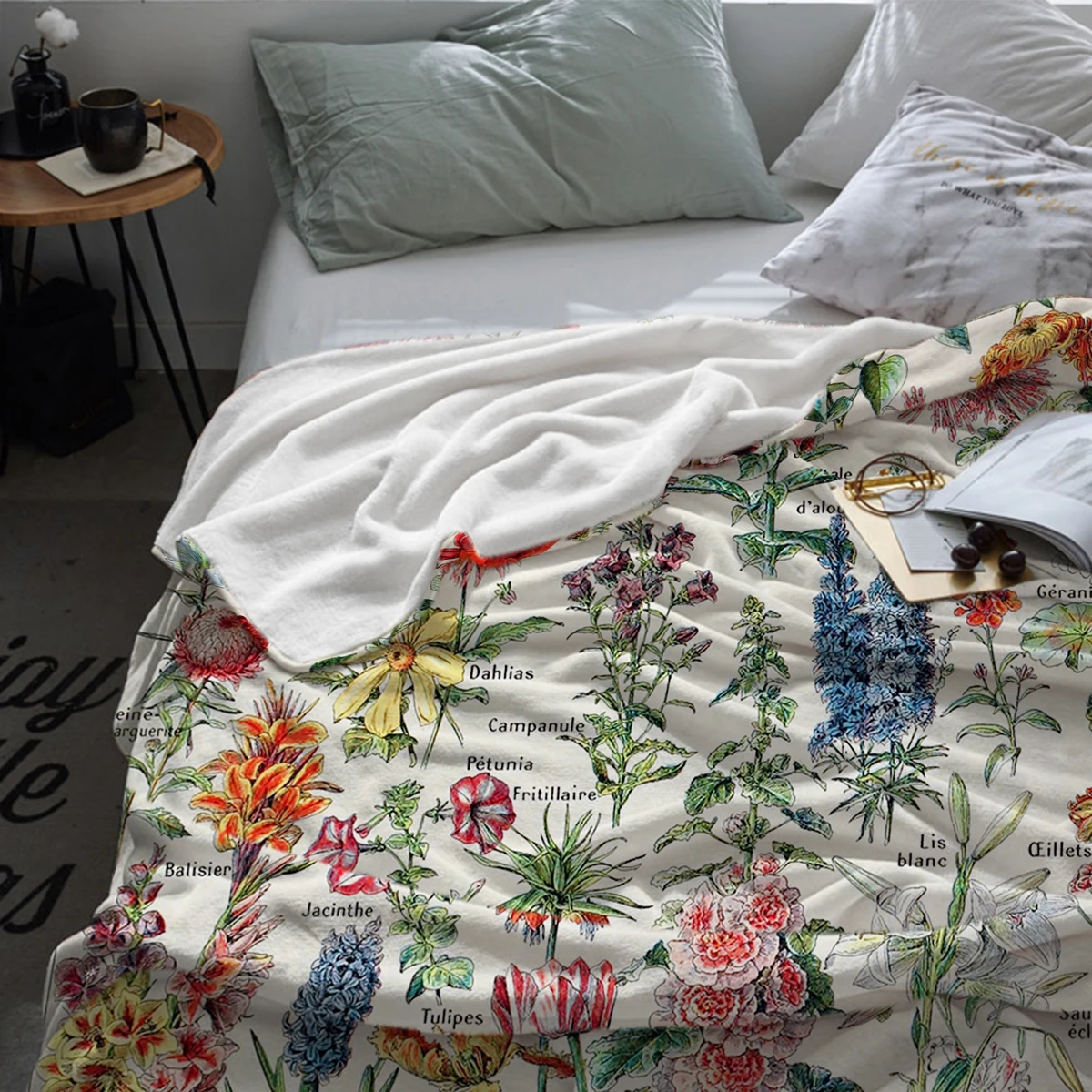 Adolphe Millot Fleurs Pour Tous ������ ��Ƽ�� ������ ������ ���, ������ �ؼ��� ���, �ö��� ���