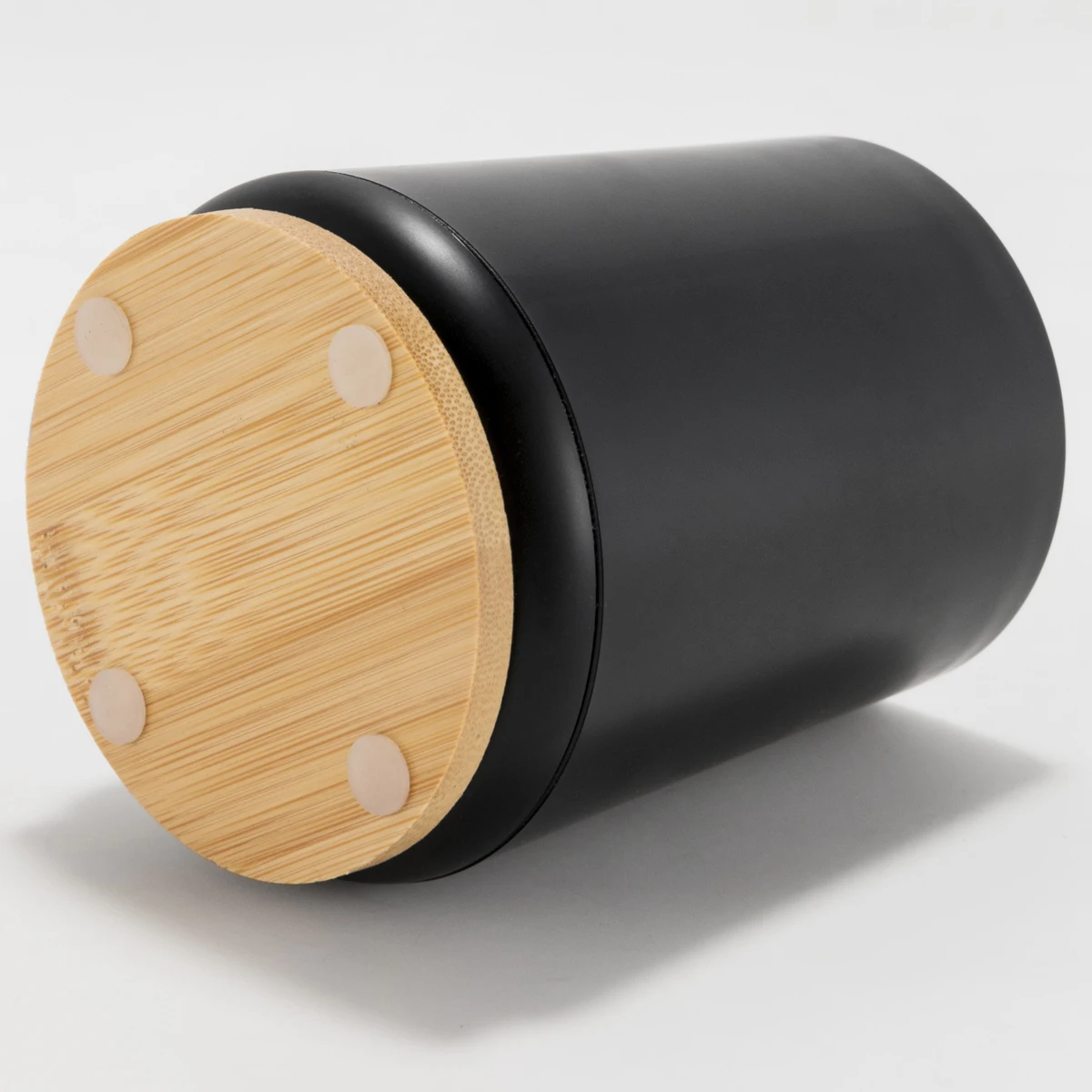 Couple Toothbrush Holder Set With Bamboo Base For Bathroom_voghion.com