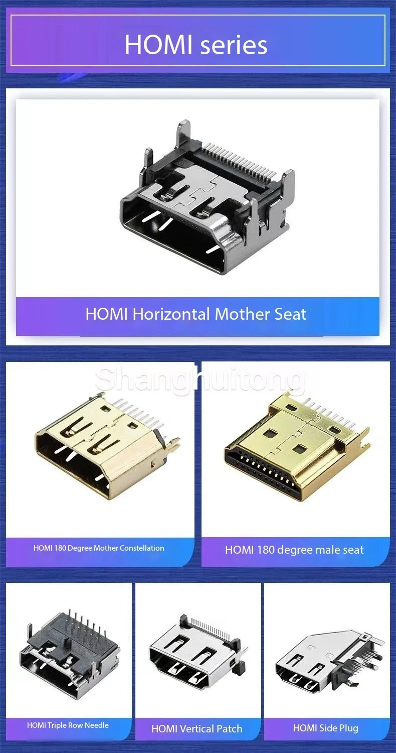 5pcs hdmi computer, tv, motherboard, monitor, hoch auflösende schnitts telle, horizontale buchse, weiblich – Detail 1