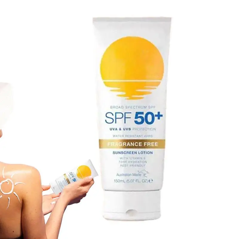 UV Protector Lotion 100ml Sunscreen For Face UV Lotion For Face SPF50 Sunscreen Moisturizer Water Resistant