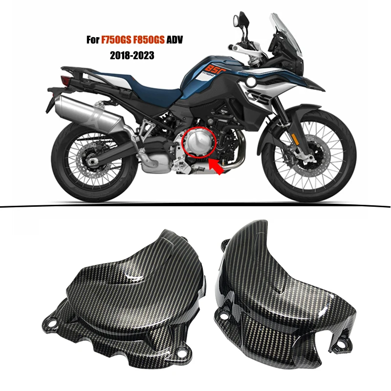 

Motorcycle Water Transfer Print Engine Cylinder Cover Head Protection Clutch Guards For BMW F750GS F850GS ADV F850 GS 2018-2023