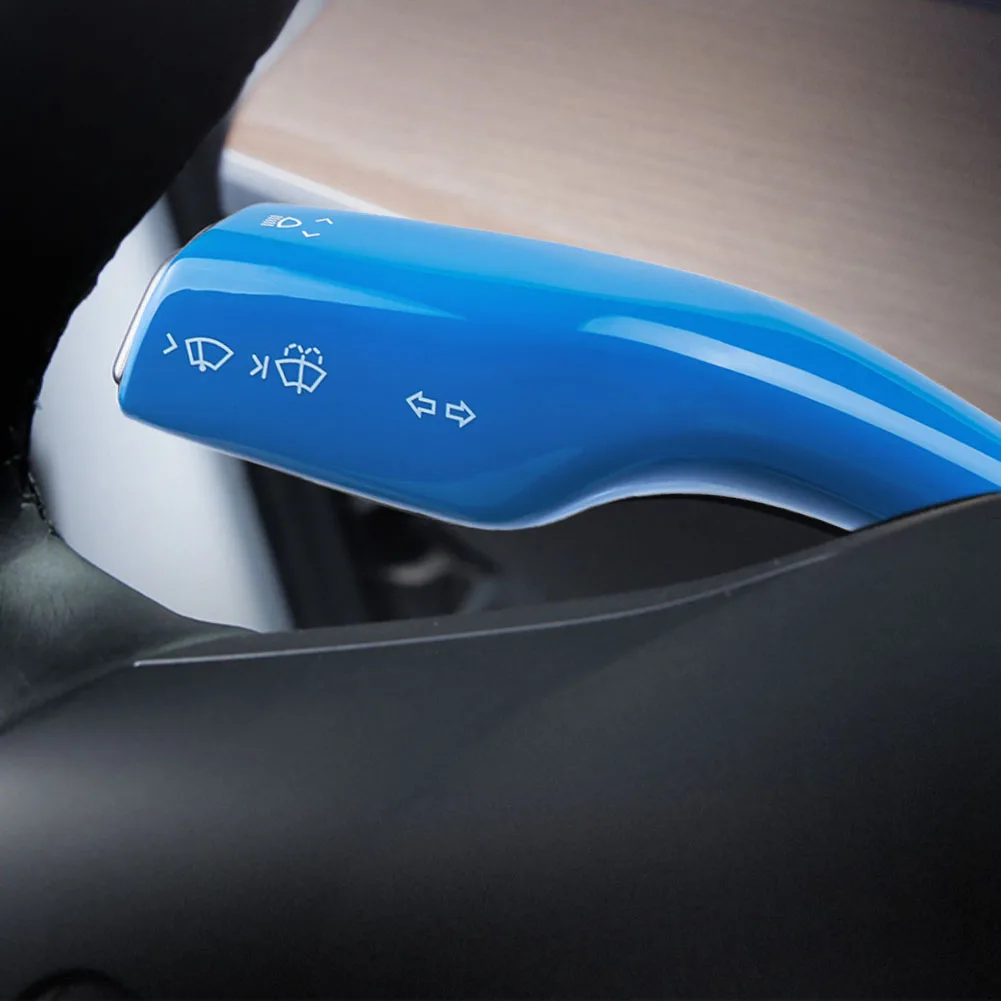 Auto-Lenkhebelabdeckung für Tesla Model 3, Modell Y, Schalthebelabdeckung, Zubehör – Detail 7