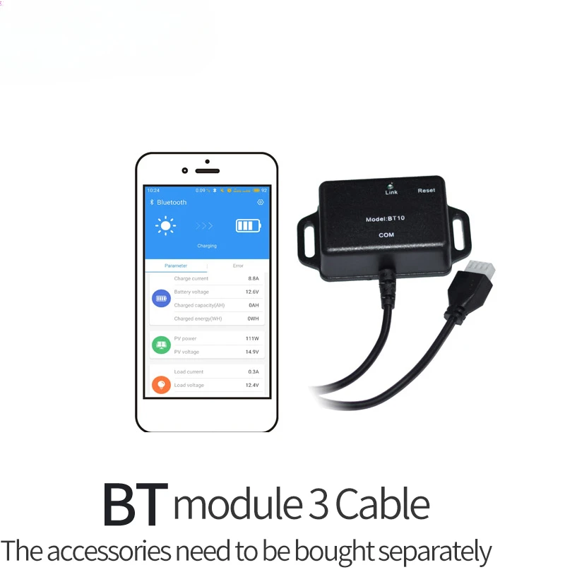 12V 30A DC-DC Automatic smart Charger Battery to Battery Charger with Bluetooth APP support temperature inductor