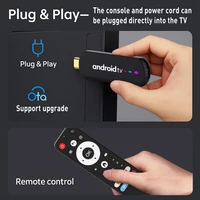 Android TV Stick H96 Max S905L3 TV Stick Google Voice Assistant Медиаплеер Set Top Box Поддержка потокового ТВ-палка 4K 2 ГБ 16 ГБ — изображение 5