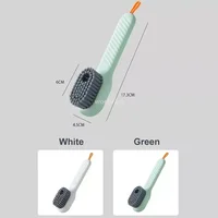 Shoe Brush Cleaner Brush for Cleaning Shoes for Slippers Sneakers Rubber Soft-bristled Liquid Shoe Cleaning Brush Clothing Brush 2