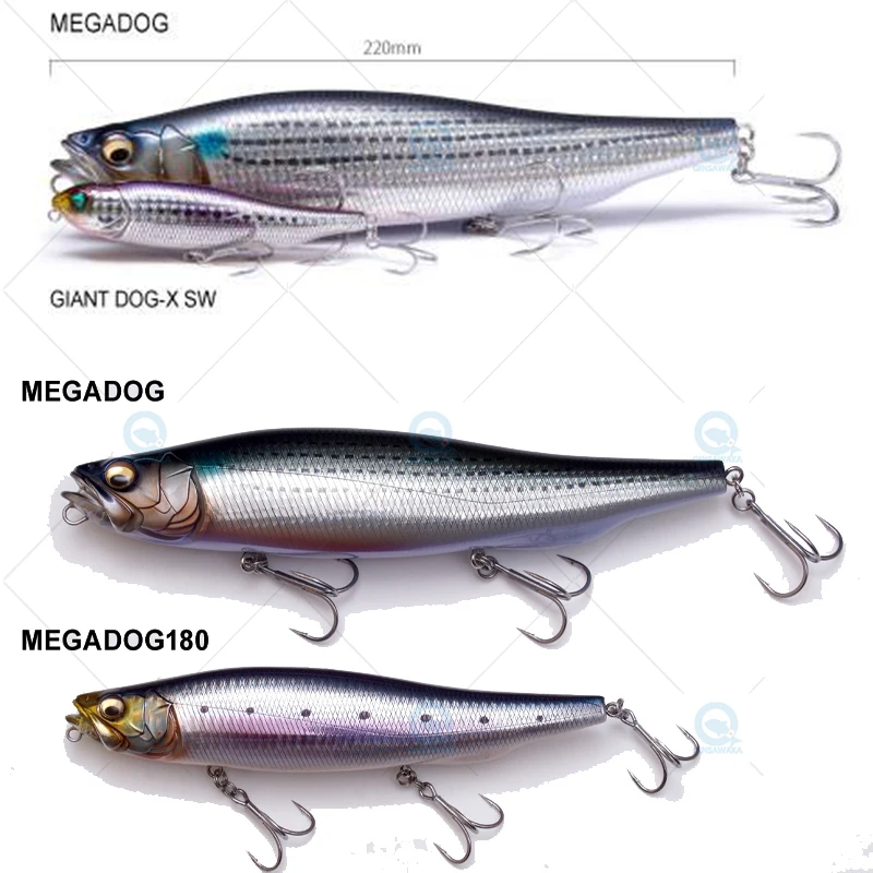 Megabass MEGADOG-X✩ SP-C Megabass Megadog X (SP-C)