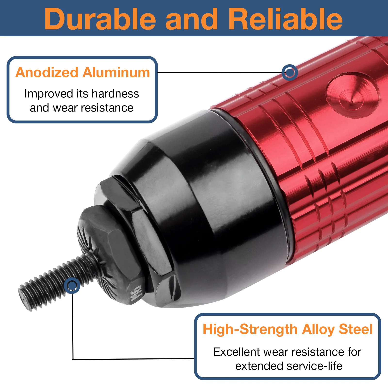 Home Nut Riveting Machine Industrial Grade DIY Plug-in Nut Quick Riveting  Tool Electric Rivet Nut Gun Converter Labour-Saving 3