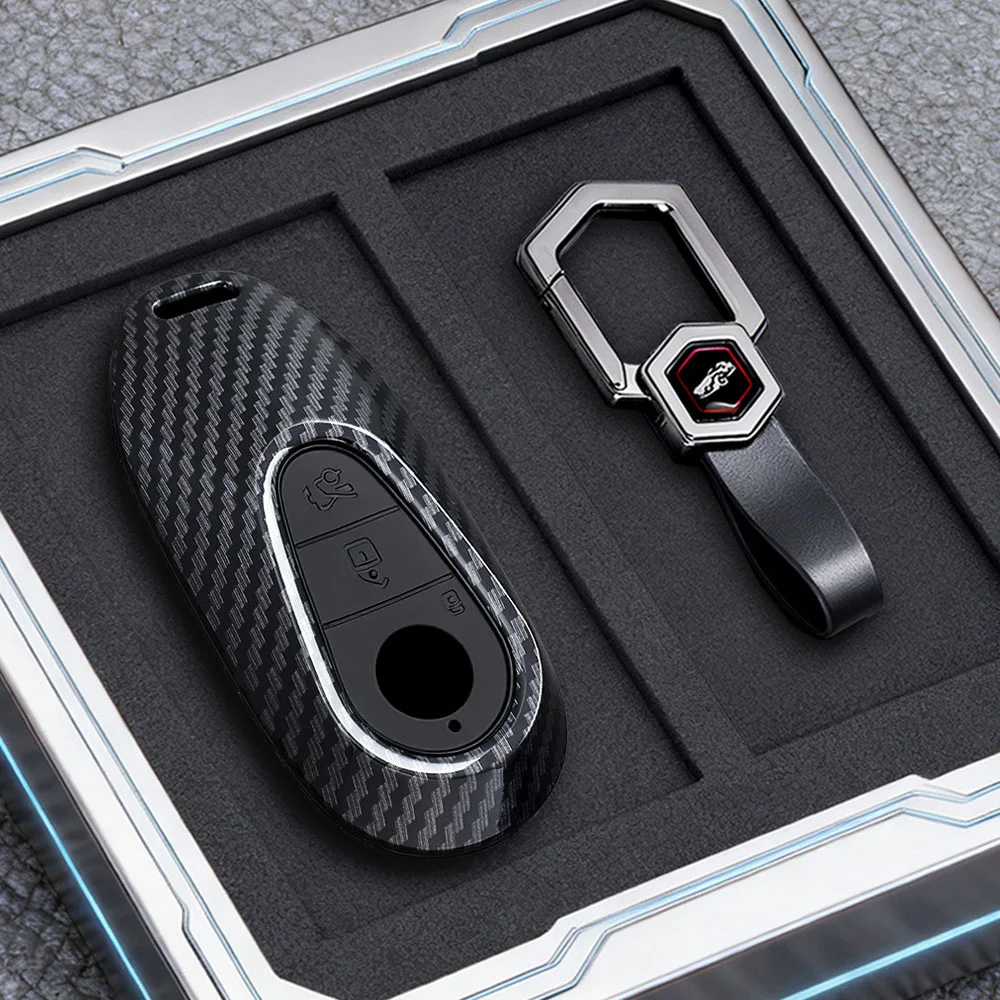 Luxury Car Key Case Cover - Premium Protection & Stylish Keychain