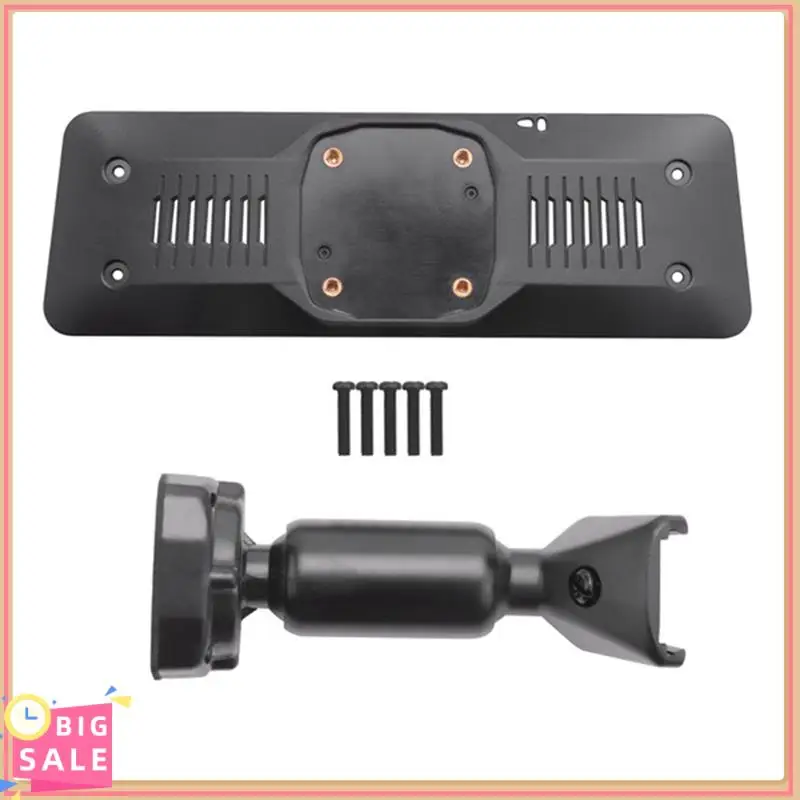 2 PCS Car Interior Rear View Mirror Back Plate Panel Mounting Bracket Component For Car DVR
