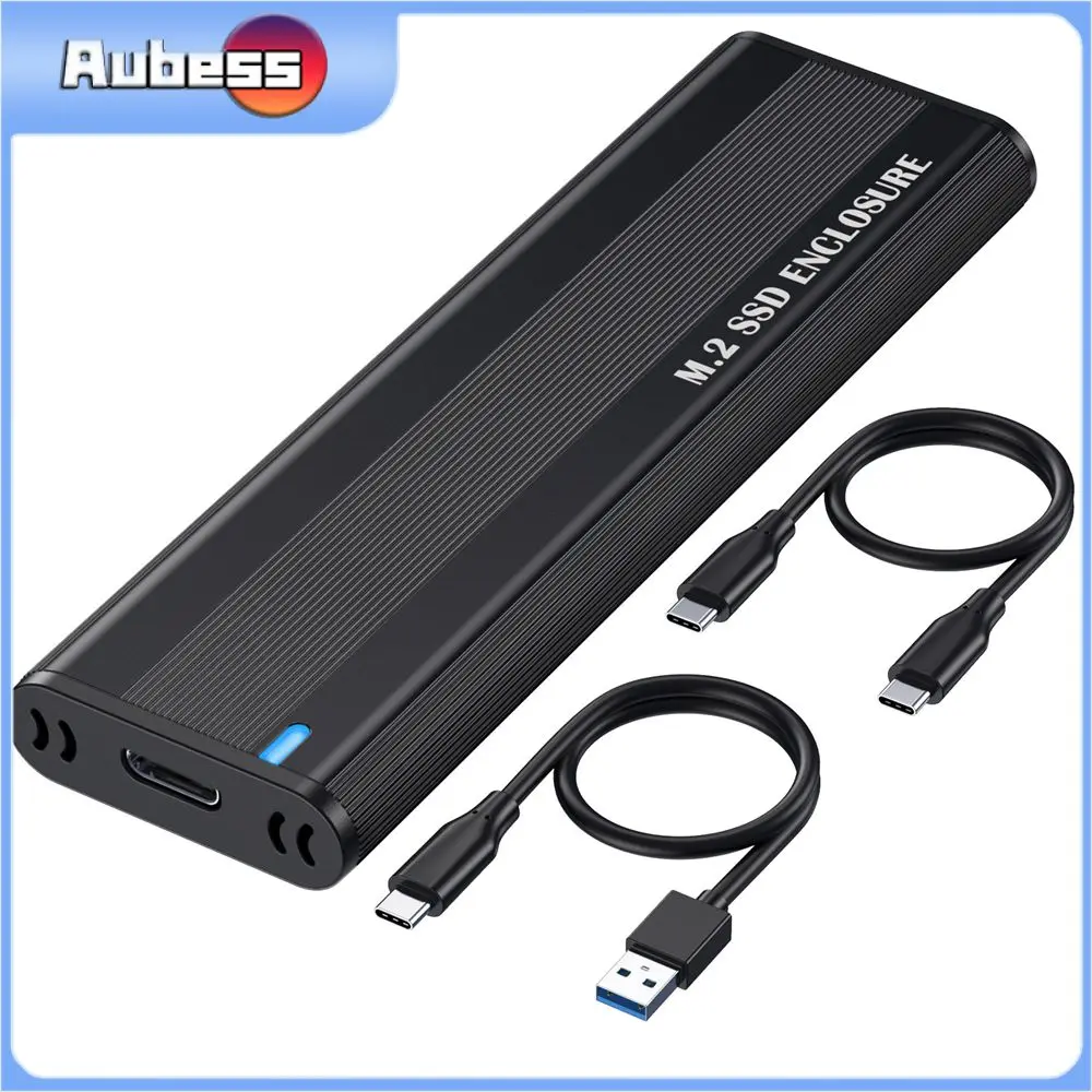 Custodia Ssd M2 Da 10Gbps Nvme Sata Dual Protocol M.2 A Usb Type C 3.1 Adattatore Ssd Per Nvme Pcie Ngff Sata Ssd Disk Box M.2 Ssd Case