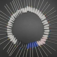 Ceramic Carbide Nail Drill Bit Rotate Burr Milling Nail Cutter Bits Electric Drill Machine For Manicure Pedicure Tools 2