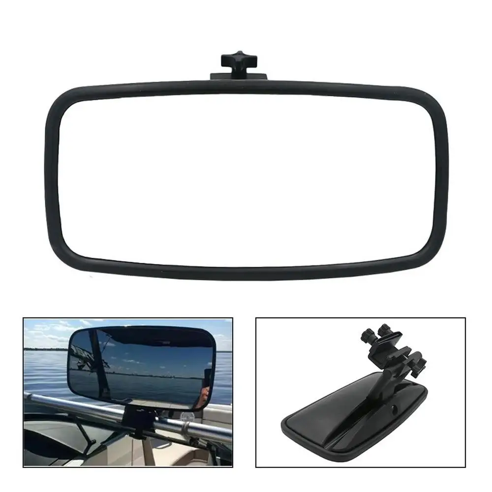 Description Picture 2 of itemMarine Rear View Mirrors For Boat Marine Mirrors For Surfing Large Water Ski Rear View Boat Clamp Mirrors For Clear Vision For